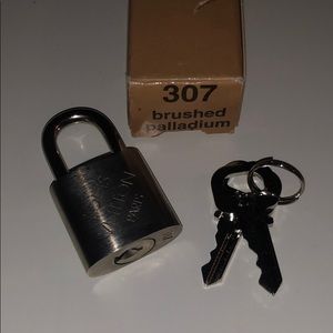 Louis Vuitton Spare 307 Lock and Two Keys